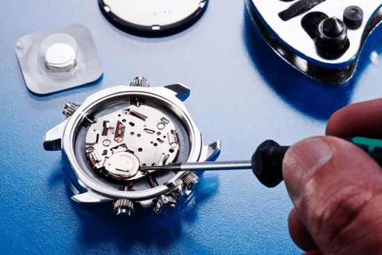 watch battery replaced
