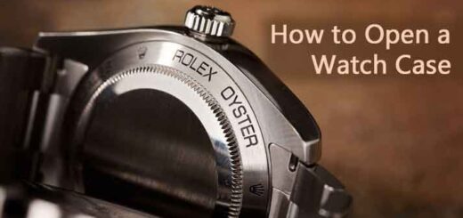 How to Open a Watch Case